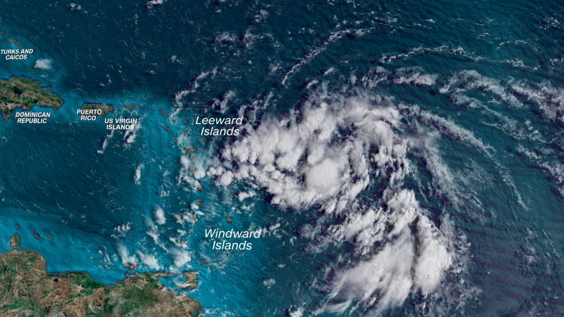 Tempestade Tropical Ernesto segue para Porto Rico, mas não chegará aos EUA