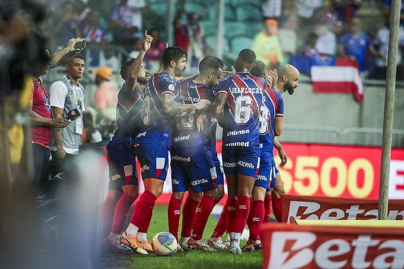 Bahia vence o Criciúma e segue no G-6 do Brasileirão