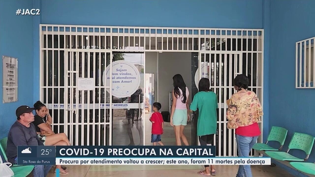 Casos de Covid-19 aumentam mais de 426% em Rio Branco no período de 14 dias e Saúde emite alerta